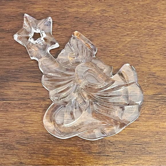 Mikasa Crystal Glass Cherub Star & Harp Ornaments Boxed - Picture 11 of 15